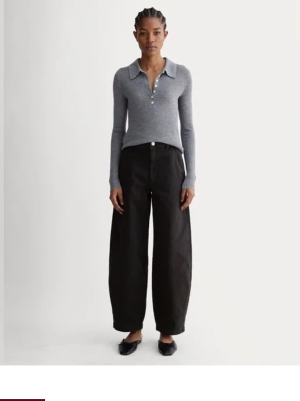 Everlane Utility Curve pants - black sz8